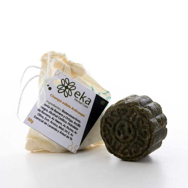 Shampoo Sólido Seborregulador y Anticaspa