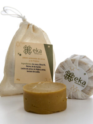 Jabón facial de arroz y ácido Kójico