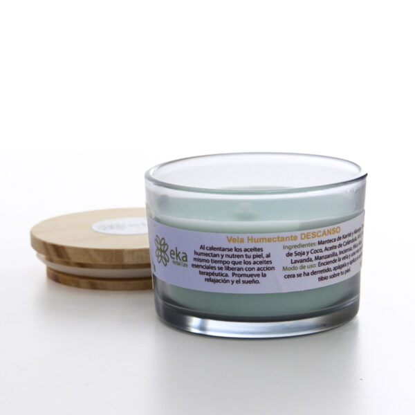 Vela humectante Descanso
